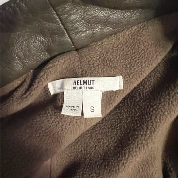 HELMUT LANG LEATHER JACKET - Picture 4 of 5